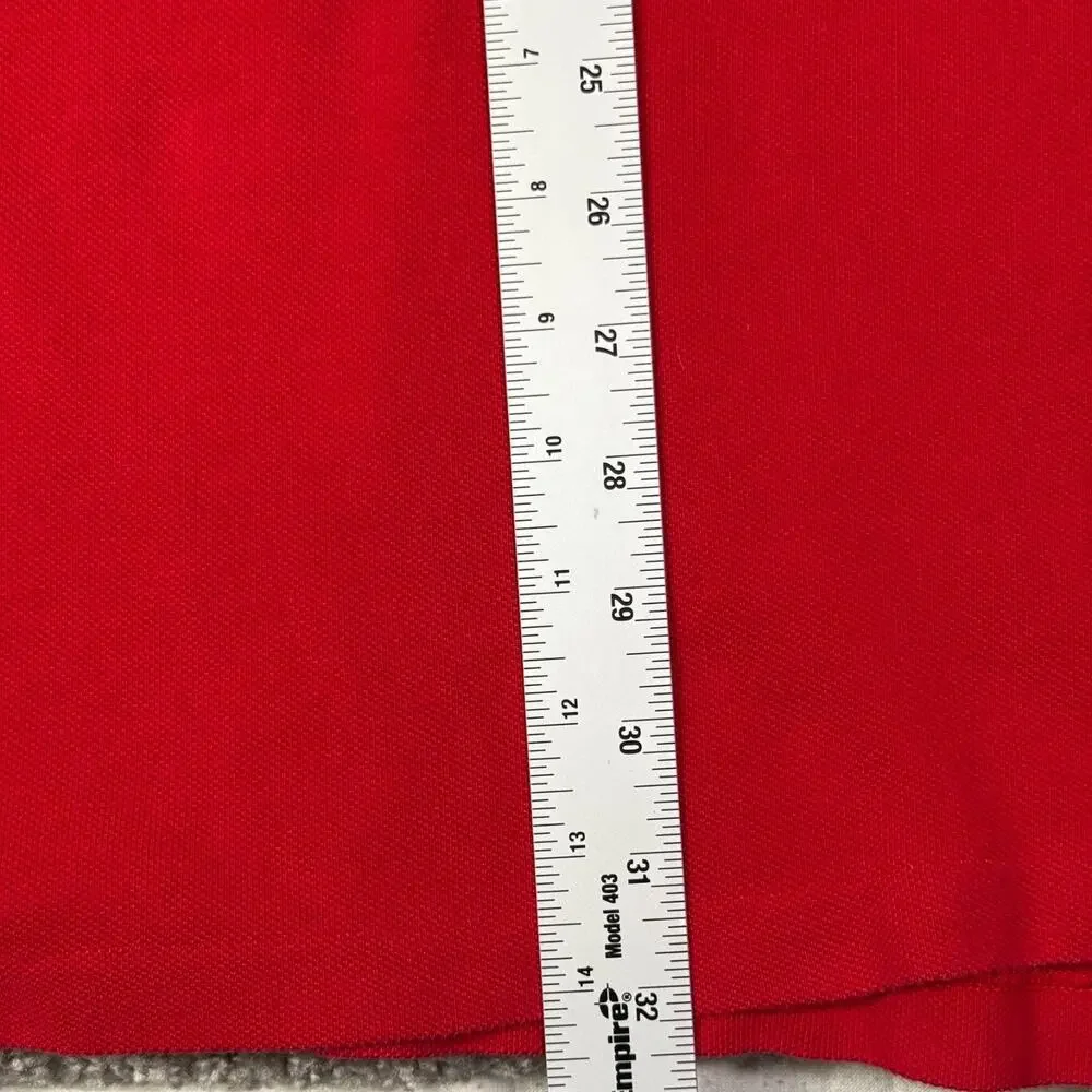 Polo Ralph Lauren Polo Shirt Mens 2XLT Tall Red Small Pony Short Sleeves Cotton